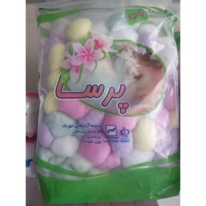 پنبه ارایشی توپکی رنگی پرسا