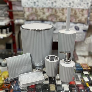 ست سرویس بهداشتی زبرا همارا،ست سطل فرچه (پس کرایه)