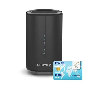 مودم روتر گیمینگ 4G 5G لینک‌سیس مدل FGW3000 5G Wi-Fi 6 به همراه سیم کارت همراه اول 3 گیگ سه ماهه