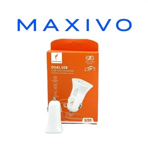 شارژر فندکی خودرو اسکای دلفین مدل SZ09 دو پورت ۱۵ وات