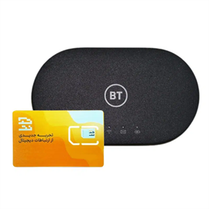 مودم 4.5G قابل حمل آلکاتل مدل BT71 به همراه سیم کارت تک نت با 500 گیگ اینترنت یکساله