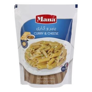 مانا پاستا نیمه آماده با طعم پنیر و کاری 145 گرم