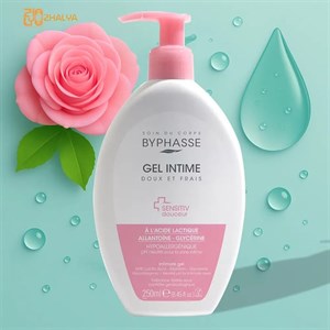 ژل بهداشتی بانوان بایفاس Byphasse پوست حساس حجم 250 میل