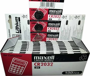 باتری غیر شارژی سکه ای  2025 ورق 5 تایی Maxell