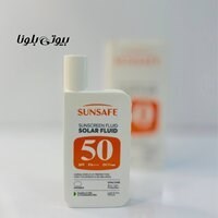 ضد آفتاب SPF50 سولار فلوئید سان سیف مناسب پوست حساس، چرب و مستعد به آکنه