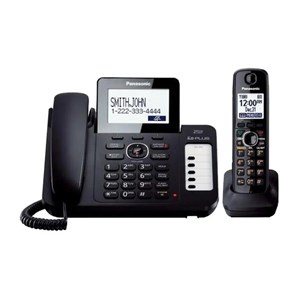 گوشی تلفن بی سیم پاناسونیک مدل KX-TG6671 مشکی