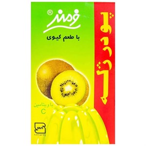 پودر ژله فرمند با طعم کیوی حاوی ویتامین ( 100 ) گرم
