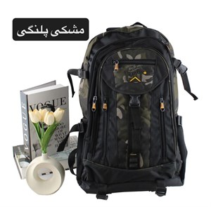 کوله کد 9324 (پس کرایه) - مشکی پلنگی