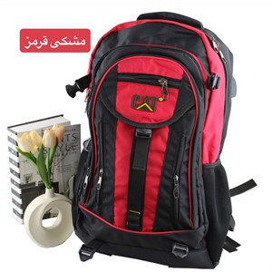 کوله کد 9324 (پس کرایه) - مشکی قرمز