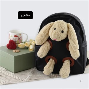 کوله کد 9307 (پس کرایه) - مشکی
