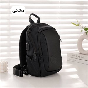 بادی بگ مردانه کد 7210 - مشکی