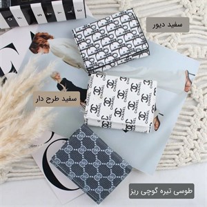 جاکارتی کد 3871 - سفید طرح دار