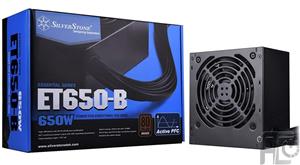 منبع تغذیه کامپیوتر سیلوراستون مدل Essential SST-ET650-B SilverStone Essential SST-ET650-B 650W Power Supply