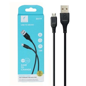 کابل شارژ فست اندروید Sky Dolphin مدل S61V – مشکی – TCO