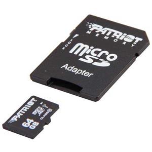 Patriot MicroSD Card 64GB U1    کارت حافظه میکرو اس دی پاتریویت  64 گیگابایت یو 1