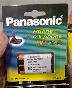 باتری اصلی تلفن بی سیم پاناسونیک Panasonic P104 DR