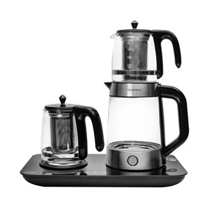 چای ساز ترام هاوس مدل TT-185 ظرفیت ۱.۷ لیتر و ۱.۲ لیتر