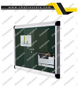 تابلو اعلانات شیدکو مدل شیشه خور (بدون شیشه) ابعاد 100*80