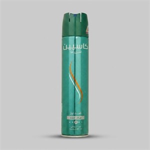 اسپری حالت دهنده و ضد وز مو کاسپین حجم 250 میلی لیتری با ویژگی درخشان کننده، تثبیت کننده و صاف کننده مو با قدرت نگهداری حالت مو