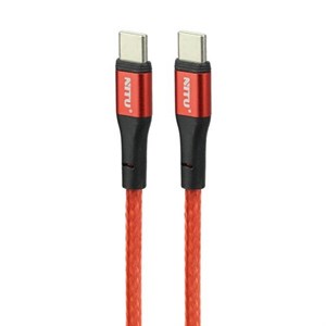 کابل پاور بانکی تایپ سی به تایپ سی نیتو مدل NITU NC37 Type-C to Type-C