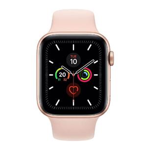 ساعت هوشمند اپل واچ سری 5 مدل 44mm Gold Aluminum Case With Pink Sport Band