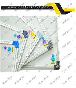 تخته وایت برد مغناطیسی پارسیان برد طرح کتیبه ابعاد 220*125