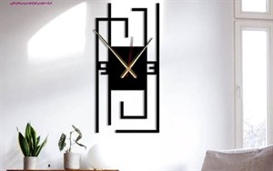 ساعت دیواری فلزی مدرن H556