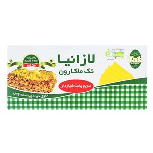 لازانیا سریع پخت شیاردار تک ماکارون 450 گرمی