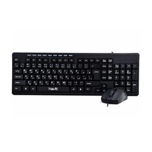 کیبورد و ماوس USB هویت مدل HV-KB672CM