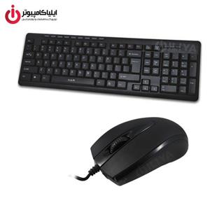 کیبورد و ماوس USB هویت مدل HV-KB672CM   Havit HV-KB672CM USB Keyboard And Mouse