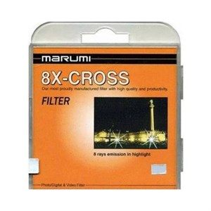 فیلتر عکاسی ستاره زن 8 پر مارومی Marumi Star photography 8X 72mm Cross Filter