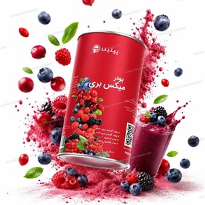 پودر میکس بری قوطی 40 گرمی پپتینا
