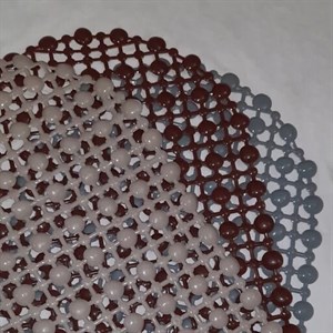 زیرپایی حمام طرح حبابی مدل Spi-4 سایز 65x35 سانتی متر مبلمان دیرا مدل 12158412 