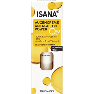 کرم دور چشم ایسانا کیوتن ضد پف و ضد چروک isana Q10 eye cream اورجینال آلمان