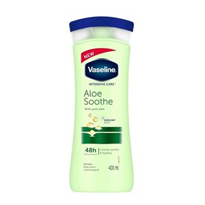 لوسیون بدن آلوئه ورا وازلین مدل aloe soothe حجم 400 میلی لیتر