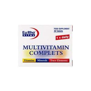 قرص مولتی ویتامین کامپلیت یورو ویتال بسته 30 عددی M57