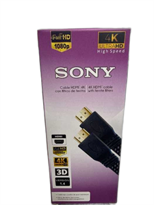 کابل HDMI سونی با کابل 140سانتی متری کیفیت4k
