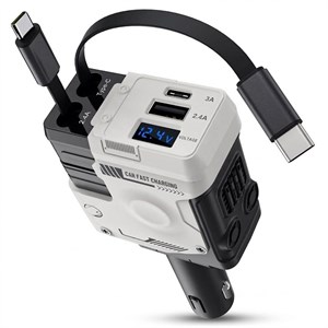 شارژر فندکی 120 وات مدل 4IN1