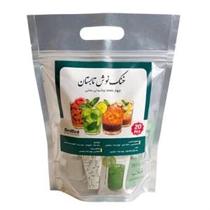 پودر شربت خنک نوش تابستان ندند - 410 گرم بسته 20 عددی