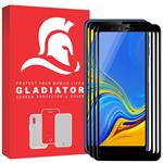 محافظ صفحه نمایش گلادیاتور مدل GPS3000 مناسب برای گوشی موبایل سامسونگ Galaxy A7 2018 بسته سه عددی