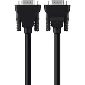 کابل تصویر VGA (برند واسل – مدل VG-200 – طول ۲۰ متر – مشکی – گارانتی ۳۶ ماهه واصل)  (روکش گرد PVC مشکی)