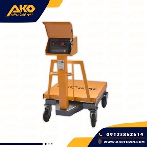 باسکول چرخدار مدل 501WD اعتماد ظرفیت 700کیلوگرم