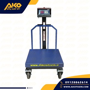 باسکول صنعتی الماس توزین مدل AT 600 ظرفیت 600کیلوگرم