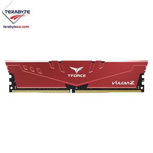 رم کامپیوتر DDR4 تک کاناله 3000 مگاهرتز CL16 تیم گروپ مدل VULCAN Z  ظرفیت 8 گیگابایت
