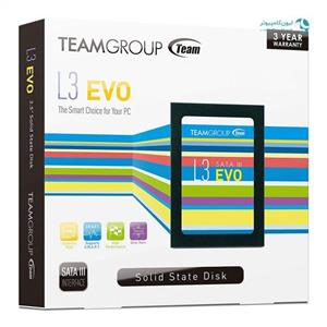 اس اس دی اینترنال تیم گروپ مدل SSD L3 EVO Team Group ظرفیت 240 گیگابایت SSD Internal Team SSD L3 EVO Team Group Capacity 240 Gigabytes