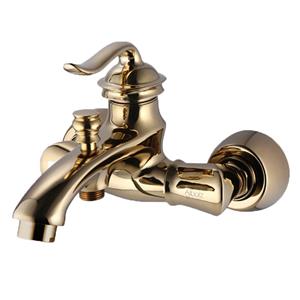 شیر حمام البرز روز مدل اسپیرال طلایی