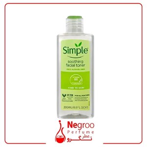 تونر پوست حساس سیمپل مدل Kind To Skin /اورجینال
