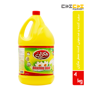 مایع سفید کننده و ضد عفونی کننده هگزان مدل Lemon حجم 4000 میلی لیتر