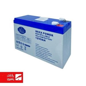 باتری سیلد اسید ایبیزا 9 آمپرساعت 12V