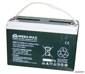 باتری یو پی اس مگامکس UPS BATTERY MEGAMAX 100AH